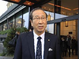 Japanese Nobel laureate Kitagawa in Stockholm