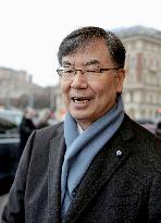 Japanese Nobel laureate Sakaguchi in Stockholm