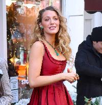 Blake Lively at Stone Clover Lane Store in New York