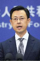 China Foreign Ministry spokesman Guo