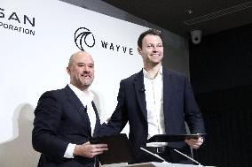 Nissan, Britain's Wayve tie up for autonomous cars