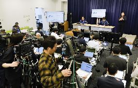 Aftermath of strong quake in northeastern Japan