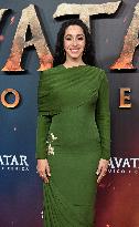 Oona Chaplin At Avatar Fire And Ash Premiere - Madrid