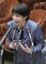 Japan PM Takaichi in parliament