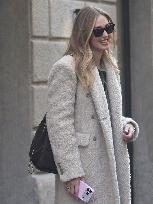 Chiara Ferragni Strolling in Fashion District - Milan