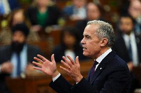 Mark Carney Question Period - Ottawa