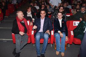 Pedro Sánchez and Pepe Álvarez take part in the event marking the centenary of the death of Pablo Iglesias Posse