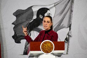 Mexico s President Claudia Sheinbaum Press Conference