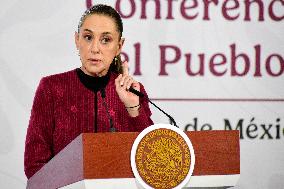 Mexico s President Claudia Sheinbaum Press Conference