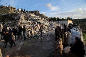 Israeli Forces Demolished Palestinians Houses - Bethlehem