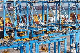 Shandong Port Foreign Trade Route