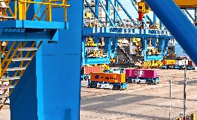 Shandong Port Foreign Trade Route