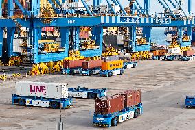 Shandong Port Foreign Trade Route