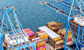 Shandong Port Foreign Trade Route