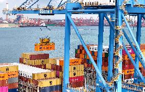 Shandong Port Foreign Trade Route