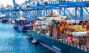 Shandong Port Foreign Trade Route