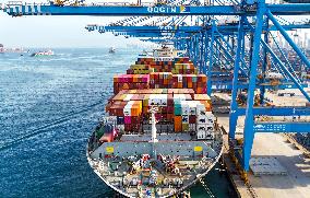 Shandong Port Foreign Trade Route