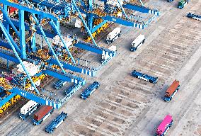 Shandong Port Foreign Trade Route