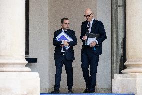 Weekly Cabinet Meeting - Paris