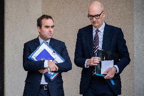 Weekly Cabinet Meeting - Paris