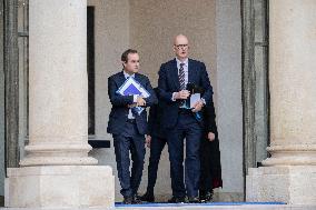 Weekly Cabinet Meeting - Paris