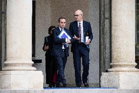 Weekly Cabinet Meeting - Paris