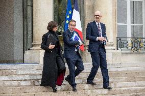 Weekly Cabinet Meeting - Paris