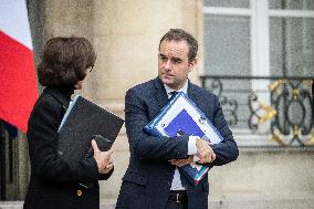 Weekly Cabinet Meeting - Paris