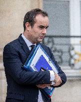 Weekly Cabinet Meeting - Paris