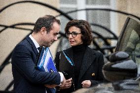 Weekly Cabinet Meeting - Paris