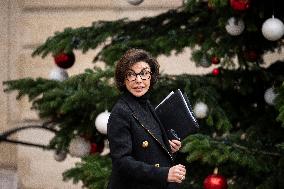 Weekly Cabinet Meeting - Paris