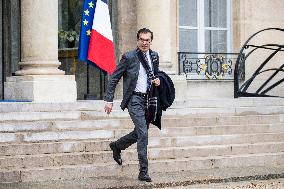 Weekly Cabinet Meeting - Paris