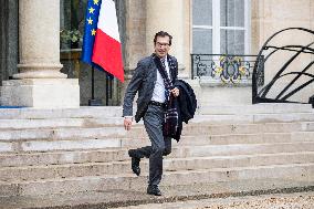 Weekly Cabinet Meeting - Paris