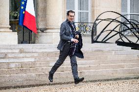 Weekly Cabinet Meeting - Paris