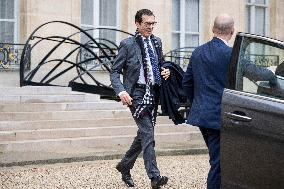 Weekly Cabinet Meeting - Paris