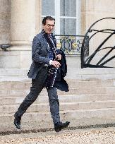 Weekly Cabinet Meeting - Paris