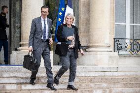 Weekly Cabinet Meeting - Paris
