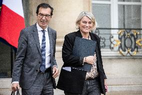 Weekly Cabinet Meeting - Paris