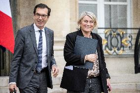 Weekly Cabinet Meeting - Paris