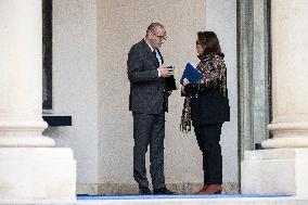 Weekly Cabinet Meeting - Paris