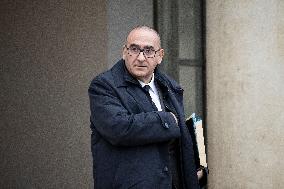 Weekly Cabinet Meeting - Paris