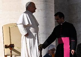 Pope Leo XIV Leads The General Audience - Vatican