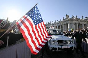 Pope Leo Leads The General Audience - Vatican