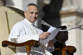 Pope Leo Leads The General Audience - Vatican
