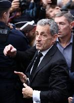 Nicolas Sarkozy at His First Book Signing for Le Journal D'un Prisonnier - Paris