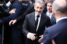 Nicolas Sarkozy at His First Book Signing for Le Journal D'un Prisonnier - Paris
