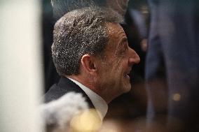 Nicolas Sarkozy at His First Book Signing for Le Journal D'un Prisonnier - Paris