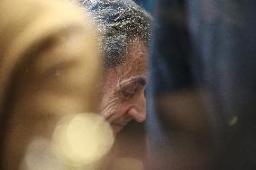 Nicolas Sarkozy at His First Book Signing for Le Journal D'un Prisonnier - Paris