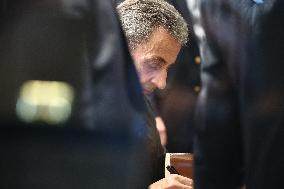 Nicolas Sarkozy at His First Book Signing for Le Journal D'un Prisonnier - Paris