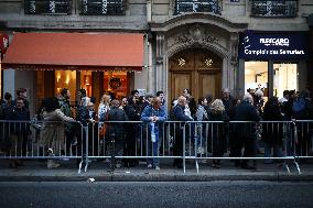 Nicolas Sarkozy at His First Book Signing for Le Journal D'un Prisonnier - Paris